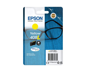 Epson 408l - 21.6 ml - yellow - original - blister packaging