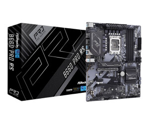 ASRock B660 Pro RS - Motherboard - ATX - LGA1700-Sockel - B660 Chipsatz - USB-C Gen1, USB 3.2 Gen 1 - Gigabit LAN - Onboard-Grafik (CPU erforderlich)