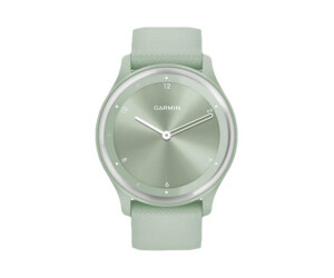 Garmin v&iacute;vomove Sport - Mintfarben mit silbernen...