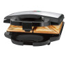 Clatronic ST 3778 - Sandwichmaker - 750 W - Black/Stainless