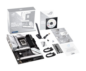 ASUS ROG STRIX B660-A GAMING WIFI D4 - Motherboard - ATX - LGA1700-Sockel - B660 Chipsatz - USB-C Gen 2x2, USB 3.2 Gen 1, USB-C Gen1, USB 3.2 Gen 2, USB-C Gen2 - 2.5 Gigabit LAN, Wi-Fi 6, Bluetooth - Onboard-Grafik (CPU erforderlich)