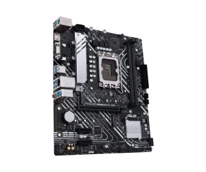 Asus Prime B660M -K D4 - Motherboard - Micro ATX - LGA1700 -SOCKE - B660 Chipset - USB 3.2 Gen 1 - Gigabit LAN - Onboard graphic (CPU required)