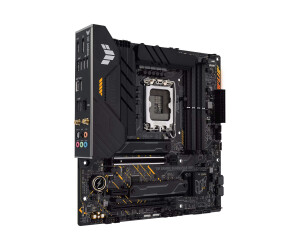 ASUS TUF GAMING B660M-PLUS WIFI - Motherboard - micro ATX - LGA1700-Sockel - B660 Chipsatz - USB-C Gen 2x2, USB 3.2 Gen 1, USB 3.2 Gen 2, USB-C Gen1 - 2.5 Gigabit LAN, Wi-Fi 6, Bluetooth - Onboard-Grafik (CPU erforderlich)