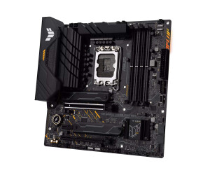 ASUS TUF GAMING B660M-PLUS WIFI - Motherboard - micro ATX - LGA1700-Sockel - B660 Chipsatz - USB-C Gen 2x2, USB 3.2 Gen 1, USB 3.2 Gen 2, USB-C Gen1 - 2.5 Gigabit LAN, Wi-Fi 6, Bluetooth - Onboard-Grafik (CPU erforderlich)