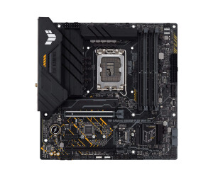 ASUS TUF GAMING B660M-PLUS WIFI D4 - Motherboard - micro ATX - LGA1700-Sockel - B660 Chipsatz - USB-C Gen1, USB 3.2 Gen 1, USB 3.2 Gen 2, USB-C Gen 2x2 - 2.5 Gigabit LAN, Wi-Fi 6, Bluetooth - Onboard-Grafik (CPU erforderlich)