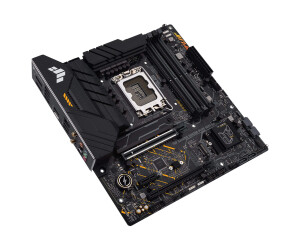 ASUS TUF GAMING B660M-PLUS WIFI D4 - Motherboard - micro ATX - LGA1700-Sockel - B660 Chipsatz - USB-C Gen1, USB 3.2 Gen 1, USB 3.2 Gen 2, USB-C Gen 2x2 - 2.5 Gigabit LAN, Wi-Fi 6, Bluetooth - Onboard-Grafik (CPU erforderlich)