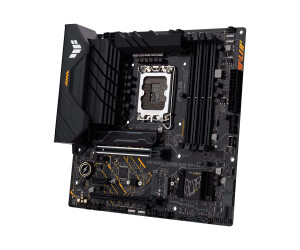 ASUS TUF GAMING B660M-PLUS WIFI D4 - Motherboard - micro ATX - LGA1700-Sockel - B660 Chipsatz - USB-C Gen1, USB 3.2 Gen 1, USB 3.2 Gen 2, USB-C Gen 2x2 - 2.5 Gigabit LAN, Wi-Fi 6, Bluetooth - Onboard-Grafik (CPU erforderlich)