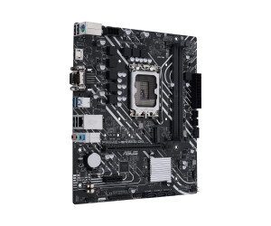 ASUS PRIME H610M-D D4 - Motherboard - micro ATX - LGA1700-Sockel - H610 Chipsatz - USB 3.2 Gen 1 - Gigabit LAN - Onboard-Grafik (CPU erforderlich)