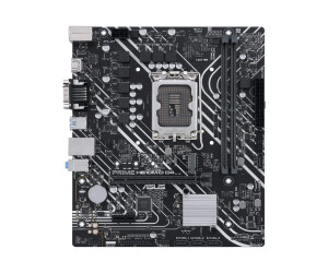 ASUS Prime H610M -D D4 - Motherboard - Micro ATX - LGA1700 socker - H610 Chipset - USB 3.2 Gen 1 - Gigabit LAN - Onboard graphic (CPU required)