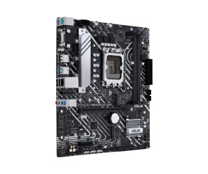 ASUS PRIME H610M-A D4-CSM - Motherboard - micro ATX - LGA1700-Sockel - H610 Chipsatz - USB 3.2 Gen 2, USB 3.2 Gen 1 - Gigabit LAN - Onboard-Grafik (CPU erforderlich)