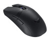 Asus Tuf Gaming M4 - Mouse - right and left -handed - 6 keys - wireless - 2.4 GHz, Bluetooth 5.1 - Wireless recipient (USB)
