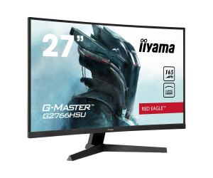 Iiyama G-MASTER Red Eagle G2766HSU-B1 - LED-Monitor - gebogen - 68.5 cm (27")
