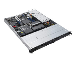 ASUS RS300-E10-RS4 - Server - Rack-Montage - 1U - 1-Weg - keine CPU - RAM 0 GB - SATA - Hot-Swap 8.9 cm (3.5")