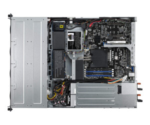 ASUS RS300-E10-RS4 - Server - Rack-Montage - 1U - 1-Weg - keine CPU - RAM 0 GB - SATA - Hot-Swap 8.9 cm (3.5")