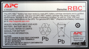 APC Replacement Battery Cartridge APCRBC140 #140 –...