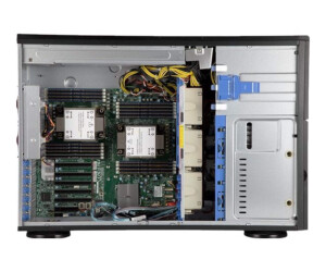 Supermicro Mainstream SuperServer 740P-TRT - Server - Tower - 4U - zweiweg - keine CPU - RAM 0 GB - SATA - Hot-Swap 8.9 cm (3.5")