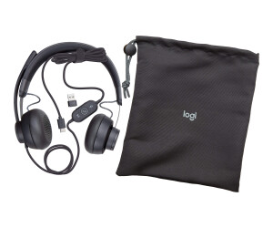 Logitech Zone 750 - Headset - On-Ear - kabelgebunden