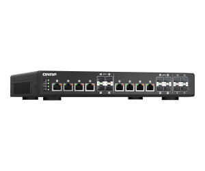 QNAP QSW -IM1200-8C - Switch - Managed - 4 x 10 Gigabit SFP++ 8 x Combo 10 Gigabit SFP+/RJ -45