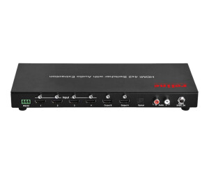 ROTRONIC-SECOMP ROLINE 4K HDMI Matrix Switch, 4 x 2 - Video/Audio-Schalter
