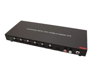 Rotronic-Somp Roline 4K HDMI Matrix Switch, 4 x 2-video/audio switch