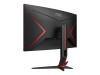 AOC Gaming C27G2ZU/BK - LED-Monitor - Gaming - gebogen - 68.6 cm (27")