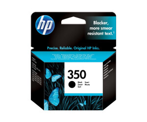 HP 350 - 4.5 ml - Schwarz - original - Tintenpatrone