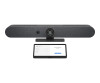 Logitech Small Room with Tap + Rally Bar Mini for Microsoft Teams Room on Android - Kit für Videokonferenzen (Videoleiste, Touch-Controller)
