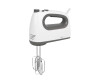 Clatronic HM 3775 - Hand mixer - 400 W - white/gray