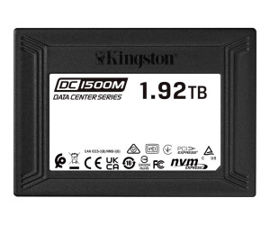 Kingston Data Center DC1500M - SSD - 1.92 TB - intern -...