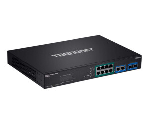Trendnet TPE 3012LS - Switch - Smart - 8 x 10/100/1000...