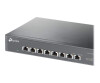 TP -Link TL -SX1008 V1 - Switch - Desktop, to Rack