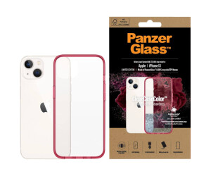 PanzerGlass ClearCaseColor - Limited Edition - hintere Abdeckung für Mobiltelefon - Rahmen aus 60 % recyceltem thermoplastischem Polyurethan (TPU)