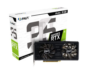 Palit GeForce RTX 3050 Dual - Grafikkarten - GF RTX 3050