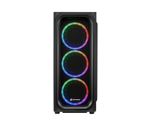 Sharkoon TK5M RGB - ATX Case - Seitenteil mit Fenster...
