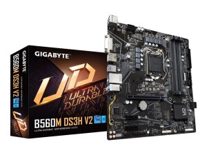 Gigabyte B560M DS3H V2 - 1.0 - Motherboard - micro ATX -...
