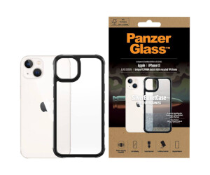 PanzerGlass SilverBullet - Black Edition - hintere Abdeckung für Mobiltelefon - widerstandsfähig - Polycarbonat, Polymethylmethacrylat (PMMA)