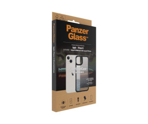 PanzerGlass SilverBullet - Black Edition - hintere Abdeckung für Mobiltelefon - widerstandsfähig - Polycarbonat, Polymethylmethacrylat (PMMA)