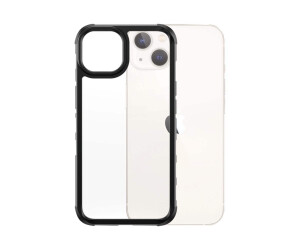 PanzerGlass SilverBullet - Black Edition - hintere Abdeckung für Mobiltelefon - widerstandsfähig - Polycarbonat, Polymethylmethacrylat (PMMA)