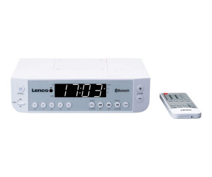 Lenco KCR -100 - Radio - 2 x 1 watts - white