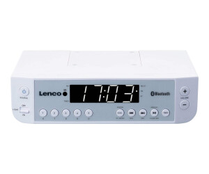 Lenco KCR-100 - Radio - 2 Watt (Gesamt) - 2 x