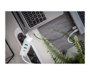 Digitus 4-Port Universal USB charging adapter, USB-C / USB A, 100 W