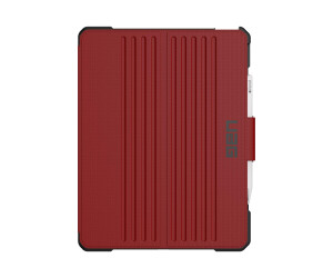 Urban Armor Gear UAG Rugged Case for iPad Pro 12.9-in (5th Gen, 2021) - Metropolis Magma - Flip-Hülle für Tablet - widerstandsfähig - Magma - 12.9" - für Apple 12.9-inch iPad Pro (4. Generation, 5. Generation)