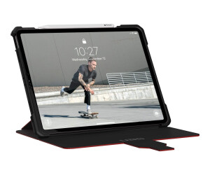 Urban Armor Gear UAG Rugged Case for iPad Pro 12.9-in (5th Gen, 2021) - Metropolis Magma - Flip-Hülle für Tablet - widerstandsfähig - Magma - 12.9" - für Apple 12.9-inch iPad Pro (4. Generation, 5. Generation)