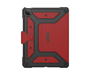 Urban Armor Gear UAG Rugged Case for iPad Pro 12.9-in (5th Gen, 2021) - Metropolis Magma - Flip-Hülle für Tablet - widerstandsfähig - Magma - 12.9" - für Apple 12.9-inch iPad Pro (4. Generation, 5. Generation)