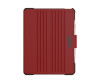 Urban Armor Gear UAG Rugged Case for iPad Pro 12.9-in (5th Gen, 2021) - Metropolis Magma - Flip-Hülle für Tablet - widerstandsfähig - Magma - 12.9" - für Apple 12.9-inch iPad Pro (4. Generation, 5. Generation)
