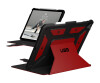 Urban Armor Gear UAG Rugged Case for iPad Pro 12.9-in (5th Gen, 2021) - Metropolis Magma - Flip-Hülle für Tablet - widerstandsfähig - Magma - 12.9" - für Apple 12.9-inch iPad Pro (4. Generation, 5. Generation)