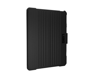 Urban Armor Gear UAG Rugged Case for iPad Pro 12.9-in (5th Gen, 2021) - Metropolis Black - Flip-Hülle für Tablet - widerstandsfähig - Schwarz - 12.9" - für Apple 12.9-inch iPad Pro (4. Generation, 5. Generation)