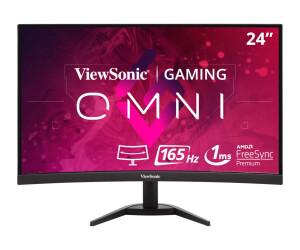 ViewSonic VX2468-PC-MHD - LED-Monitor - gebogen - 61 cm (24")