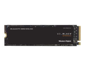 WD Black SN850 NVMe SSD WDBAPZ0010BNC - SSD - 1 TB - intern - M.2 2280 - PCIe 4.0 x4 (NVMe)