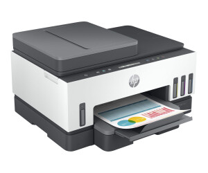 HP Smart Tank 7305 All-in-One - Multifunktionsdrucker - Farbe - Tintenstrahl - nachfüllbar - Letter A (216 x 279 mm)/
